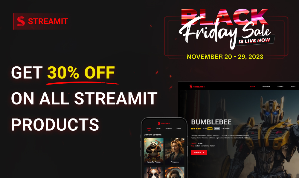 Unlock Video Streaming Potential With Black Friday deals 2023 From StreamIt!  Unlock  Video Streaming Potential With Black Friday deals 2023 From StreamIt! streamit